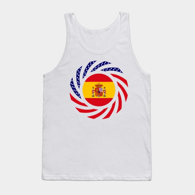 Spanish American Multinational Patriot Flag Series Tank Top by Village Values